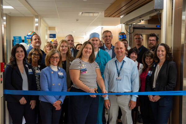 Ribbon cutting at Highland Hospital fourth floor