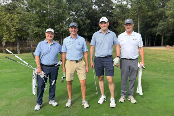 LeChase team at Charlotte Development Week golf tournament