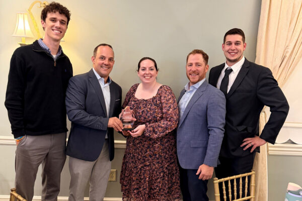 LeChase team at the UW Volunteer of the Year awards dinner