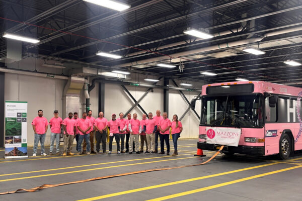 Capital Region team at CDTA Bus Pull