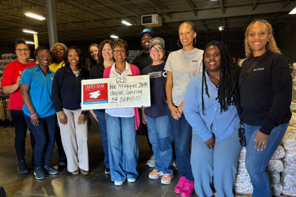 LeChase team at Charlotte Development Week Day of Service